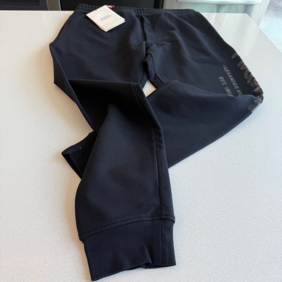 Alexander McQueen - BRAND NEW - logo - name print sweat pants - Picture 5 of 12